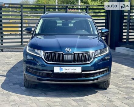 Синий Шкода Kodiaq, объемом двигателя 2 л и пробегом 68 тыс. км за 32550 $, фото 3 на Automoto.ua