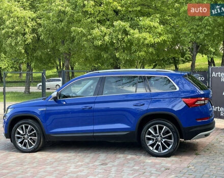 Синий Шкода Kodiaq, объемом двигателя 1.97 л и пробегом 185 тыс. км за 29000 $, фото 1 на Automoto.ua