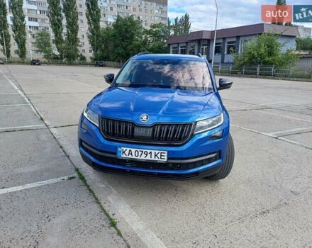 Синий Шкода Kodiaq, объемом двигателя 1.97 л и пробегом 166 тыс. км за 28200 $, фото 4 на Automoto.ua