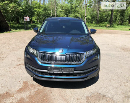 Синій Шкода Kodiaq, об'ємом двигуна 2 л та пробігом 64 тис. км за 30800 $, фото 4 на Automoto.ua