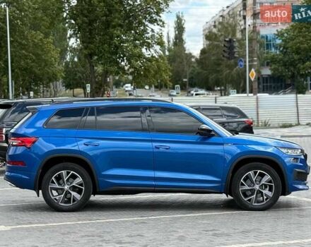 Синий Шкода Kodiaq, объемом двигателя 1.97 л и пробегом 47 тыс. км за 39500 $, фото 10 на Automoto.ua