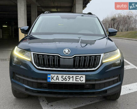 Синий Шкода Kodiaq, объемом двигателя 1.97 л и пробегом 263 тыс. км за 25300 $, фото 2 на Automoto.ua