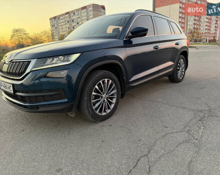 Синій Шкода Kodiaq, об'ємом двигуна 2 л та пробігом 81 тис. км за 32500 $, фото 15 на Automoto.ua