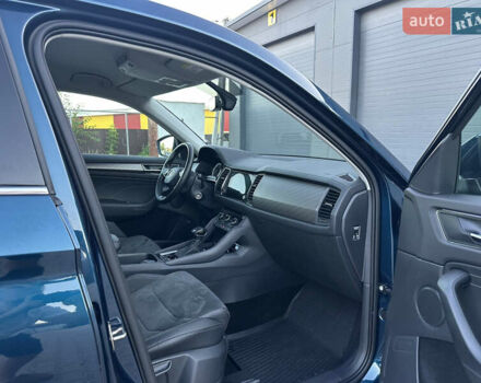 Синий Шкода Kodiaq, объемом двигателя 1.98 л и пробегом 36 тыс. км за 28800 $, фото 20 на Automoto.ua