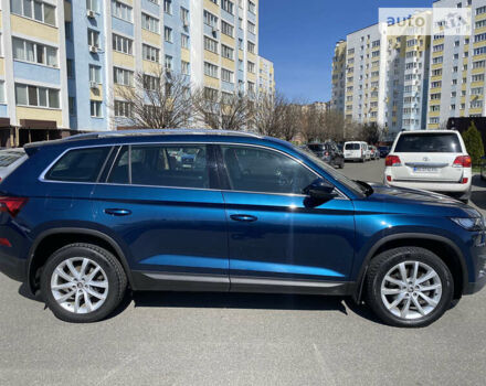 Синий Шкода Kodiaq, объемом двигателя 1.97 л и пробегом 69 тыс. км за 37500 $, фото 1 на Automoto.ua