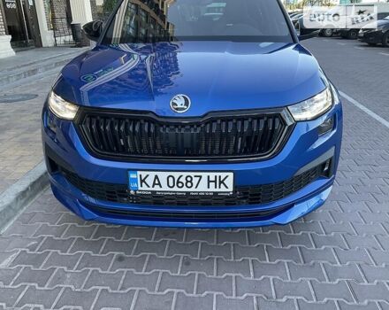 Синий Шкода Kodiaq, объемом двигателя 2 л и пробегом 3 тыс. км за 43500 $, фото 23 на Automoto.ua