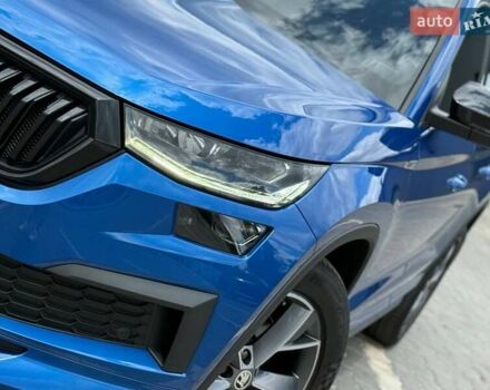 Синий Шкода Kodiaq, объемом двигателя 1.97 л и пробегом 47 тыс. км за 39500 $, фото 4 на Automoto.ua