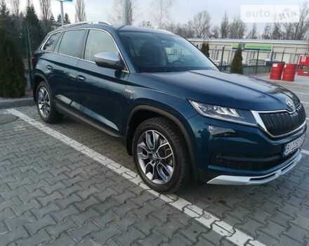 Синий Шкода Kodiaq, объемом двигателя 2 л и пробегом 38 тыс. км за 38500 $, фото 29 на Automoto.ua