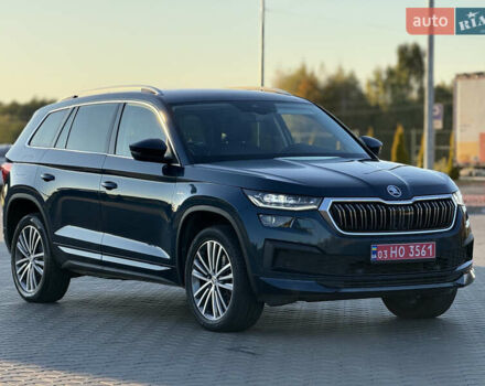 Синий Шкода Kodiaq, объемом двигателя 1.97 л и пробегом 199 тыс. км за 31900 $, фото 13 на Automoto.ua