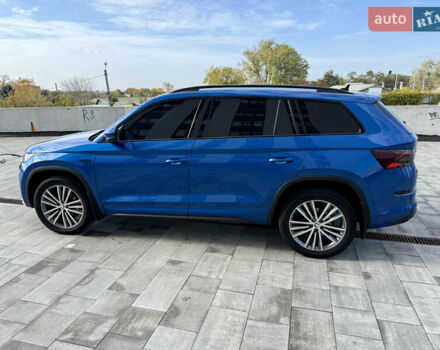 Синий Шкода Kodiaq, объемом двигателя 1.97 л и пробегом 187 тыс. км за 33200 $, фото 7 на Automoto.ua
