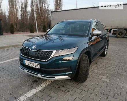 Синій Шкода Kodiaq, об'ємом двигуна 2 л та пробігом 38 тис. км за 38500 $, фото 19 на Automoto.ua