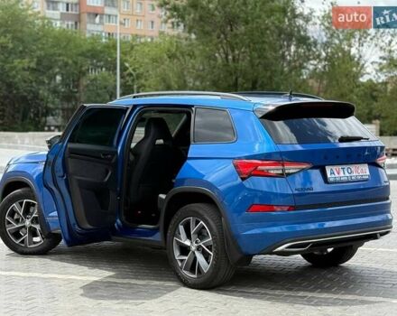 Синий Шкода Kodiaq, объемом двигателя 1.97 л и пробегом 47 тыс. км за 39500 $, фото 16 на Automoto.ua