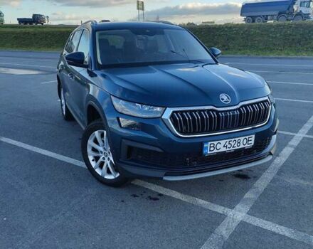 Синий Шкода Kodiaq, объемом двигателя 1.98 л и пробегом 50 тыс. км за 33500 $, фото 10 на Automoto.ua