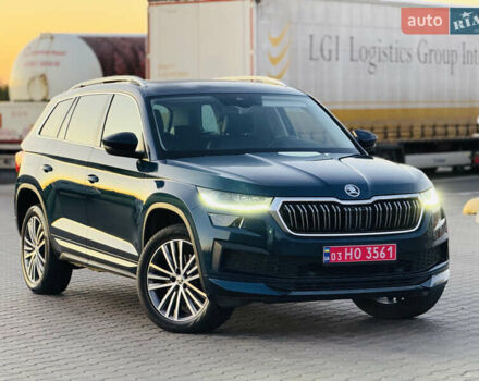 Синий Шкода Kodiaq, объемом двигателя 1.97 л и пробегом 199 тыс. км за 31900 $, фото 2 на Automoto.ua