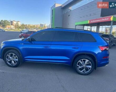 Синий Шкода Kodiaq, объемом двигателя 1.97 л и пробегом 47 тыс. км за 39000 $, фото 53 на Automoto.ua