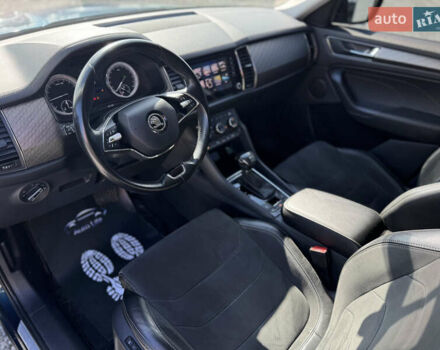 Синий Шкода Kodiaq, объемом двигателя 2 л и пробегом 225 тыс. км за 29500 $, фото 14 на Automoto.ua