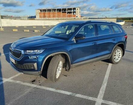 Синий Шкода Kodiaq, объемом двигателя 1.98 л и пробегом 50 тыс. км за 33500 $, фото 6 на Automoto.ua