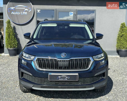 Синий Шкода Kodiaq, объемом двигателя 2 л и пробегом 225 тыс. км за 29500 $, фото 1 на Automoto.ua