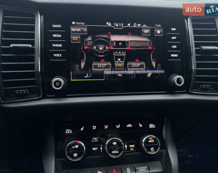 Синій Шкода Kodiaq, об'ємом двигуна 1.97 л та пробігом 225 тис. км за 28999 $, фото 29 на Automoto.ua