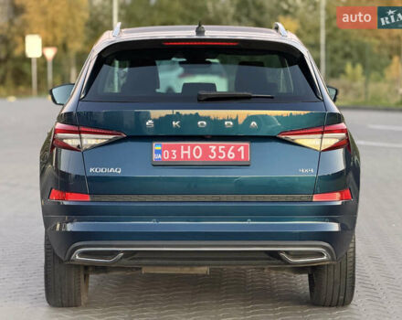Синий Шкода Kodiaq, объемом двигателя 1.97 л и пробегом 199 тыс. км за 31900 $, фото 6 на Automoto.ua