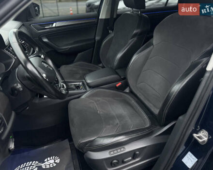 Синій Шкода Kodiaq, об'ємом двигуна 1.97 л та пробігом 225 тис. км за 28999 $, фото 14 на Automoto.ua