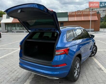 Синий Шкода Kodiaq, объемом двигателя 1.97 л и пробегом 47 тыс. км за 39500 $, фото 13 на Automoto.ua
