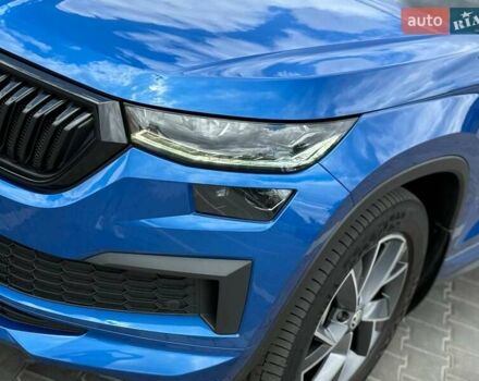 Синий Шкода Kodiaq, объемом двигателя 1.97 л и пробегом 47 тыс. км за 39500 $, фото 25 на Automoto.ua