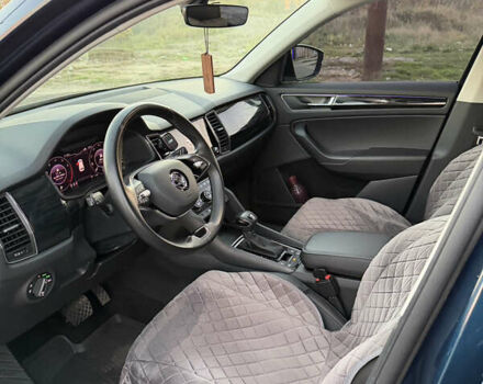 Синій Шкода Kodiaq, об'ємом двигуна 2 л та пробігом 81 тис. км за 32500 $, фото 45 на Automoto.ua