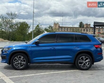 Синий Шкода Kodiaq, объемом двигателя 1.97 л и пробегом 47 тыс. км за 39500 $, фото 24 на Automoto.ua