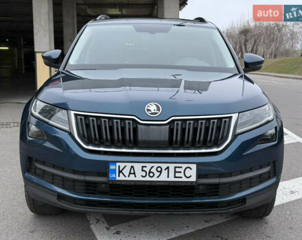 Синий Шкода Kodiaq, объемом двигателя 1.97 л и пробегом 263 тыс. км за 25300 $, фото 3 на Automoto.ua