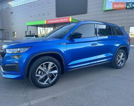 Синий Шкода Kodiaq, объемом двигателя 1.97 л и пробегом 47 тыс. км за 39000 $, фото 57 на Automoto.ua