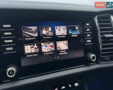 Синій Шкода Kodiaq, об'ємом двигуна 1.97 л та пробігом 225 тис. км за 28999 $, фото 33 на Automoto.ua