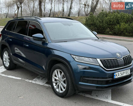 Синий Шкода Kodiaq, объемом двигателя 1.97 л и пробегом 263 тыс. км за 25300 $, фото 5 на Automoto.ua
