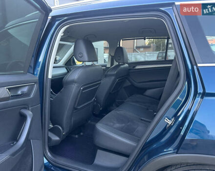 Синий Шкода Kodiaq, объемом двигателя 1.98 л и пробегом 36 тыс. км за 28800 $, фото 11 на Automoto.ua
