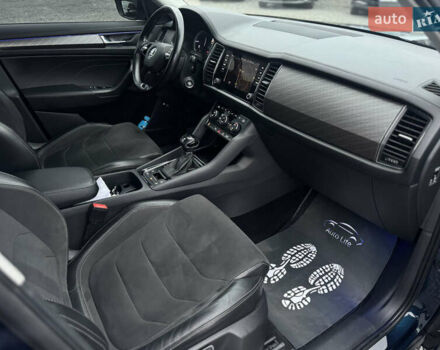 Синій Шкода Kodiaq, об'ємом двигуна 1.97 л та пробігом 225 тис. км за 28999 $, фото 15 на Automoto.ua