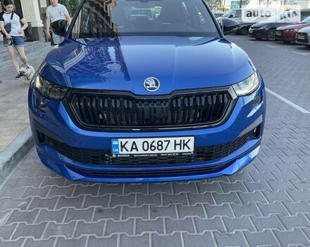 Синий Шкода Kodiaq, объемом двигателя 2 л и пробегом 3 тыс. км за 43500 $, фото 20 на Automoto.ua