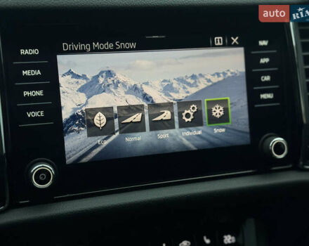 Синій Шкода Kodiaq, об'ємом двигуна 1.97 л та пробігом 225 тис. км за 28999 $, фото 37 на Automoto.ua