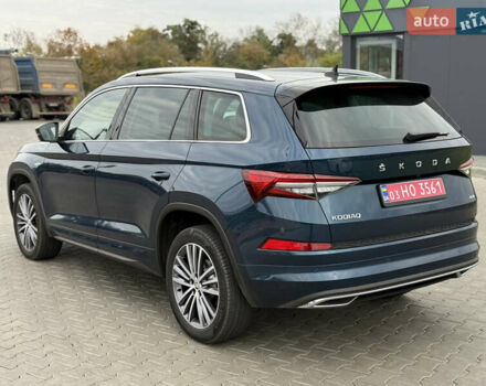Синий Шкода Kodiaq, объемом двигателя 1.97 л и пробегом 199 тыс. км за 32900 $, фото 7 на Automoto.ua