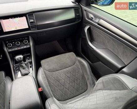 Синий Шкода Kodiaq, объемом двигателя 1.97 л и пробегом 47 тыс. км за 39500 $, фото 38 на Automoto.ua