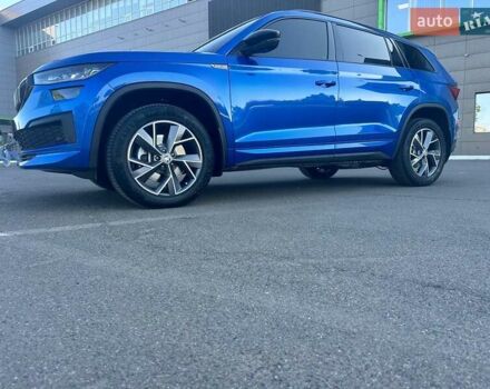 Синий Шкода Kodiaq, объемом двигателя 1.97 л и пробегом 47 тыс. км за 39000 $, фото 56 на Automoto.ua