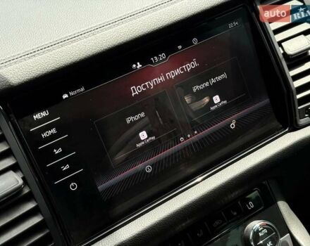 Синий Шкода Kodiaq, объемом двигателя 1.97 л и пробегом 47 тыс. км за 39500 $, фото 43 на Automoto.ua