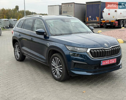 Синий Шкода Kodiaq, объемом двигателя 1.97 л и пробегом 199 тыс. км за 32900 $, фото 3 на Automoto.ua