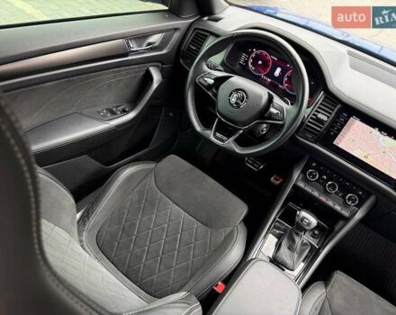 Синий Шкода Kodiaq, объемом двигателя 1.97 л и пробегом 47 тыс. км за 39500 $, фото 56 на Automoto.ua
