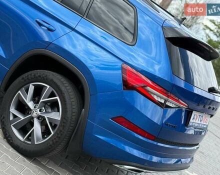 Синий Шкода Kodiaq, объемом двигателя 1.97 л и пробегом 47 тыс. км за 39500 $, фото 18 на Automoto.ua
