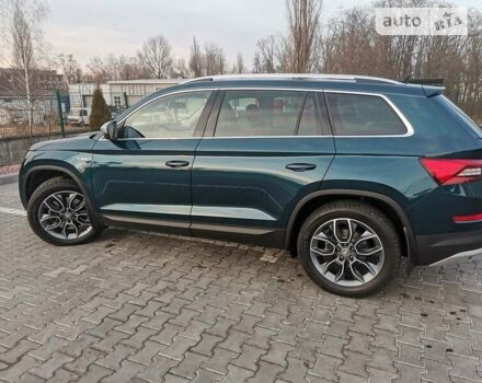 Синий Шкода Kodiaq, объемом двигателя 2 л и пробегом 38 тыс. км за 38500 $, фото 17 на Automoto.ua