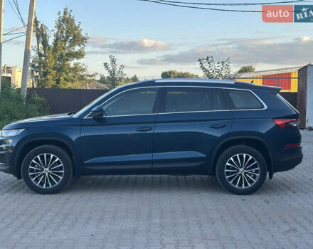 Синий Шкода Kodiaq, объемом двигателя 1.98 л и пробегом 36 тыс. км за 28800 $, фото 3 на Automoto.ua