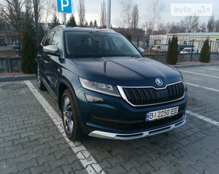 Синий Шкода Kodiaq, объемом двигателя 2 л и пробегом 38 тыс. км за 38500 $, фото 31 на Automoto.ua