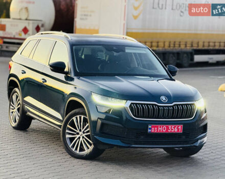 Синий Шкода Kodiaq, объемом двигателя 1.97 л и пробегом 199 тыс. км за 31900 $, фото 1 на Automoto.ua