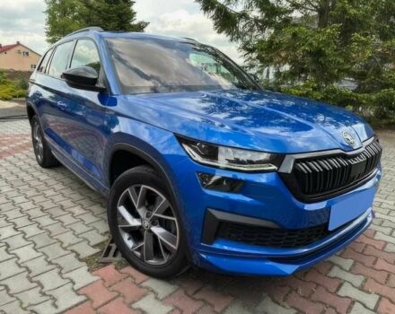 Шкода Kodiaq 2022 в Киеве на Automoto.ua Синий Шкода Kodiaq, объемом двигателя 2 л и пробегом 16 тыс. км за 24400 $, фото 2 на Automoto.ua