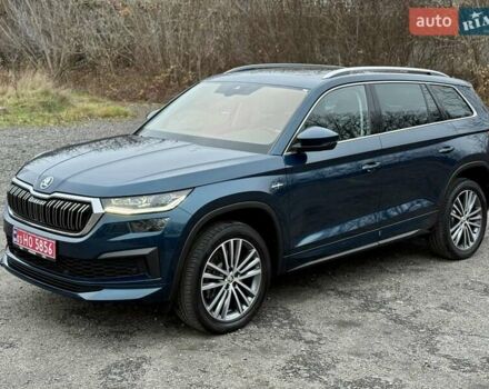 Синий Шкода Kodiaq, объемом двигателя 1.97 л и пробегом 104 тыс. км за 39999 $, фото 4 на Automoto.ua